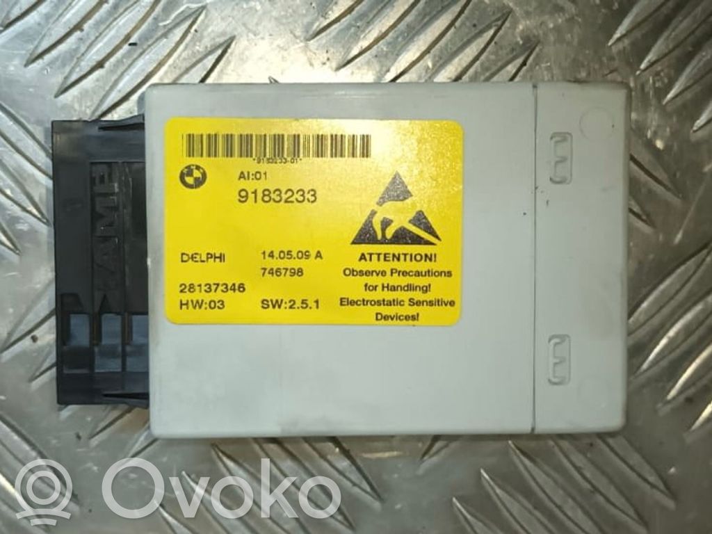 Keskikonsolin ohjainlaite   9183233