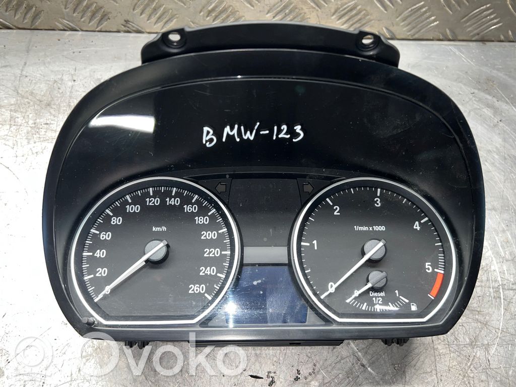 BMW 1 E82 E88 Speedometer (instrument cluster) 
