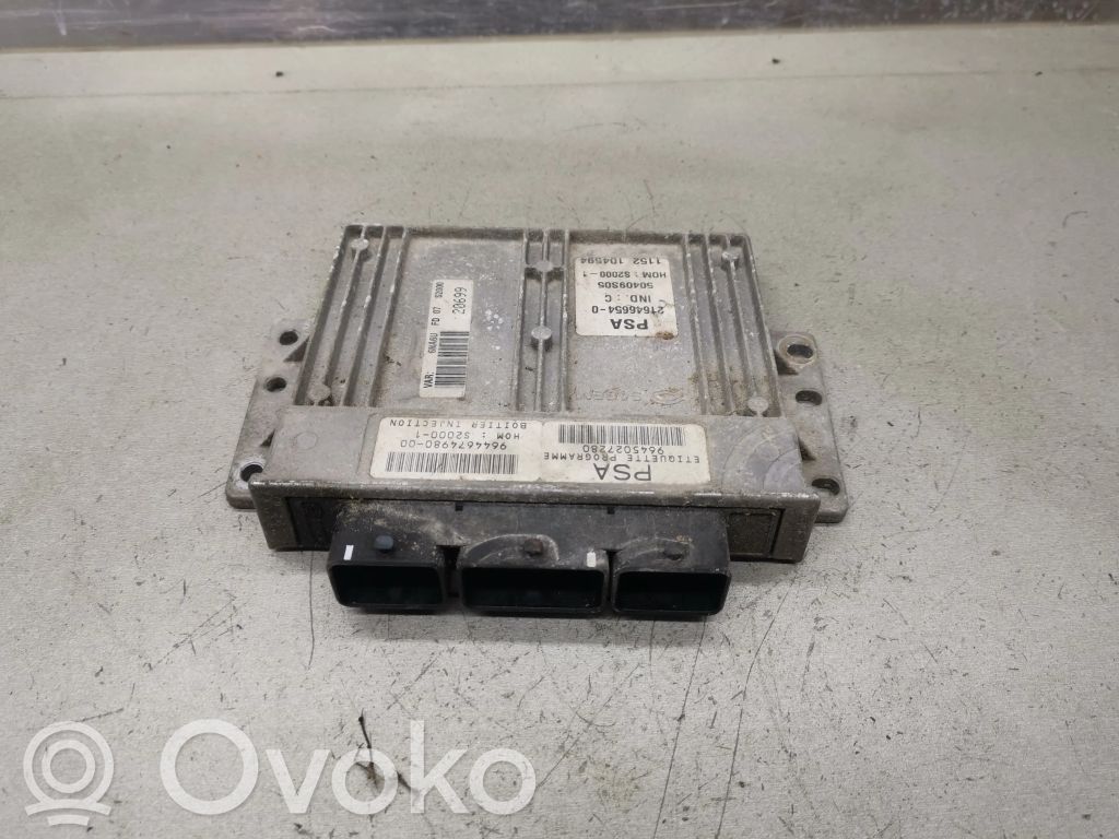 Engine control unit/module   9645027280,9644674980