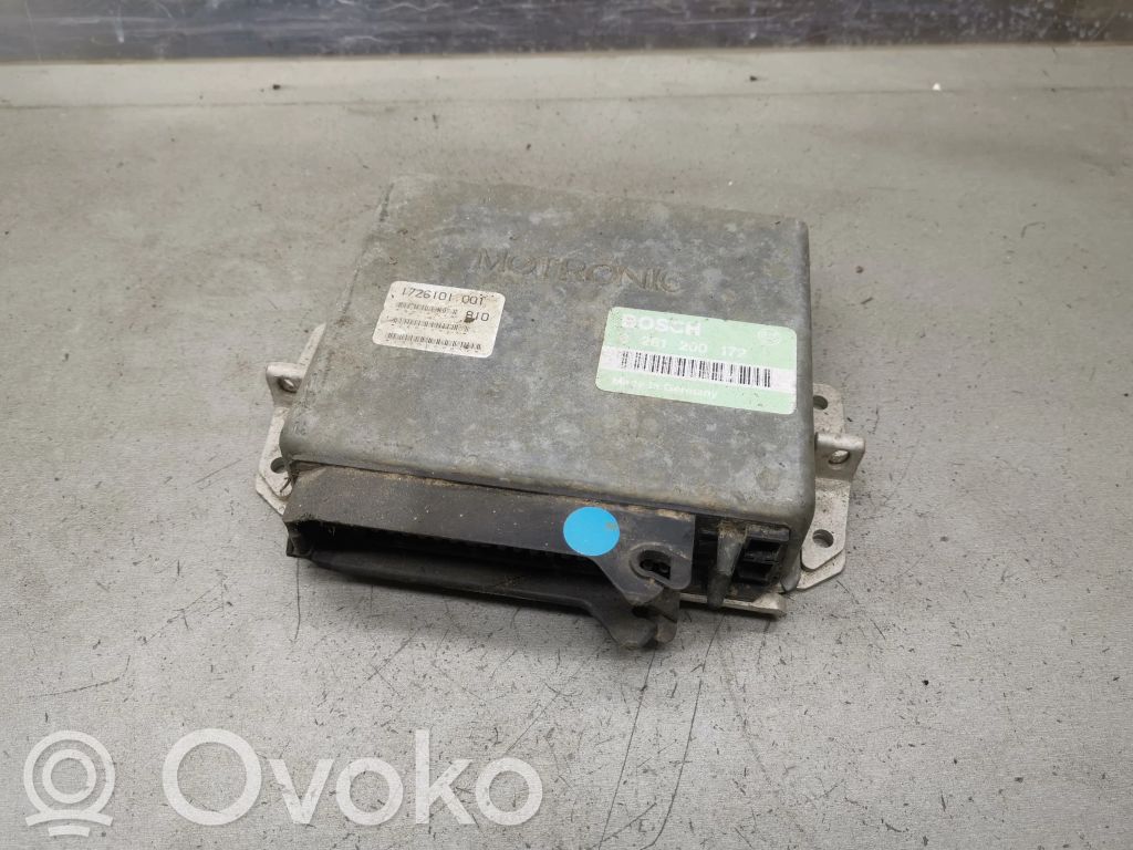 Moottorin ohjainlaite/moduuli   0261200172,1726101