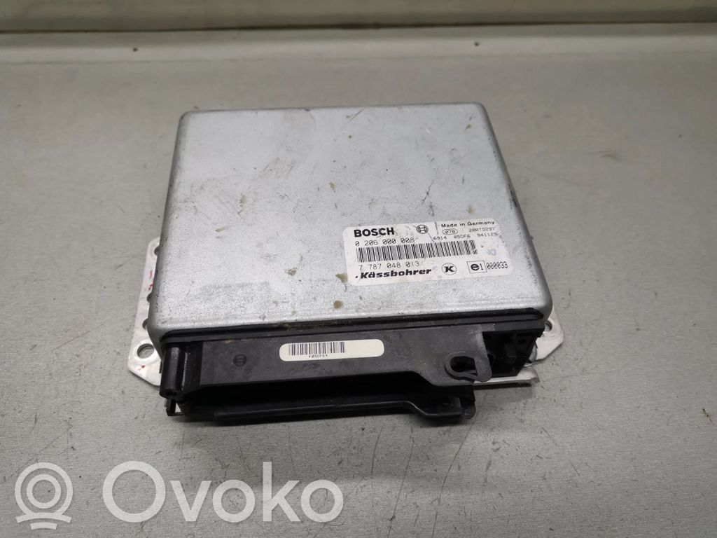 Engine control unit/module   0206000008,7787048013