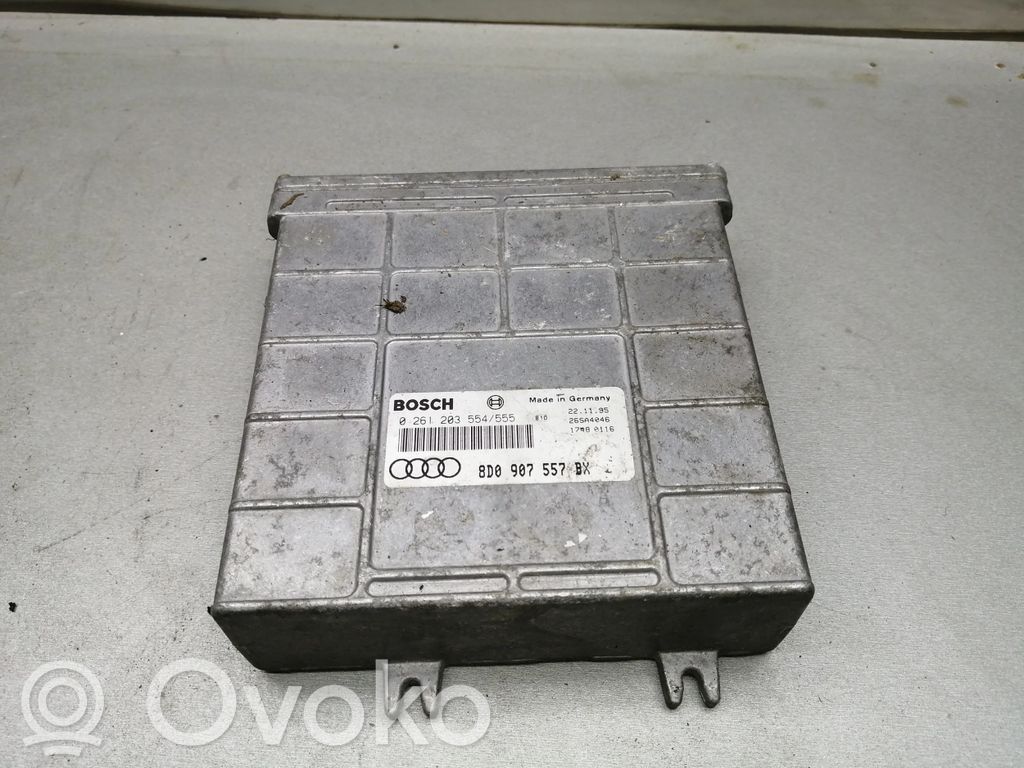 Unidad de control/módulo del motor   8D0907557BX,0261203554