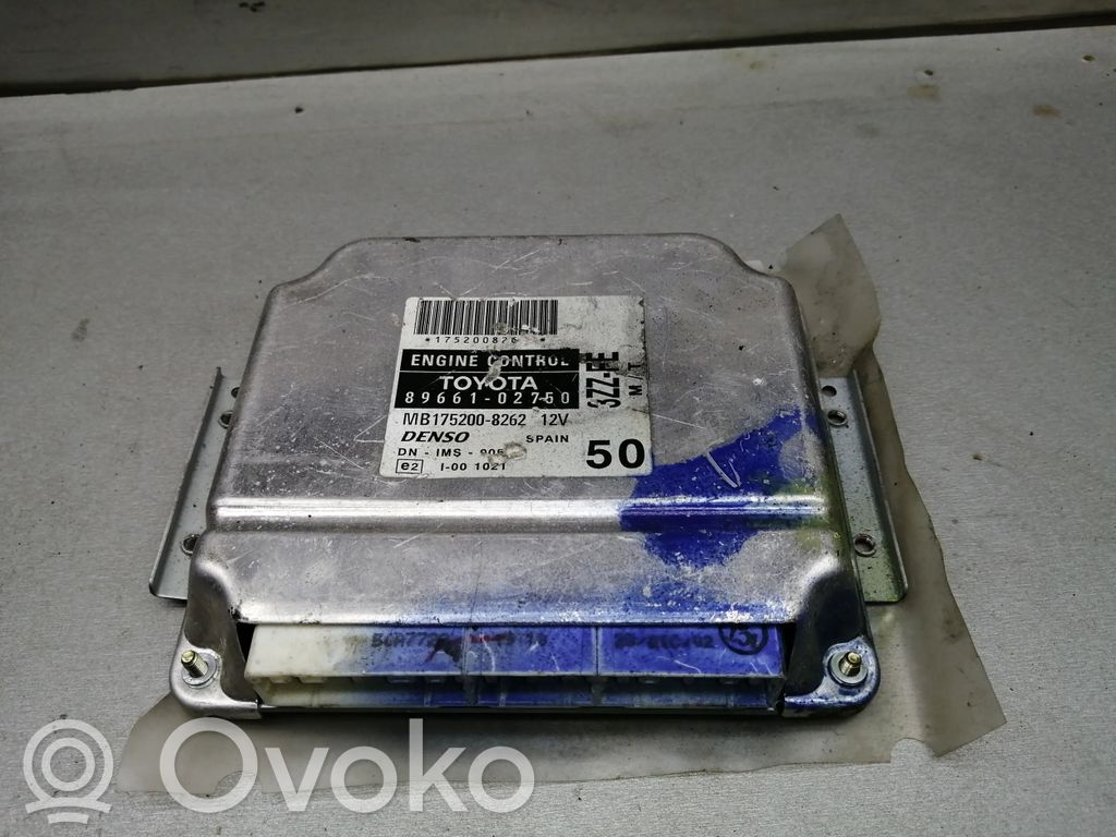 Engine control unit/module   8966102750,MB1752008262