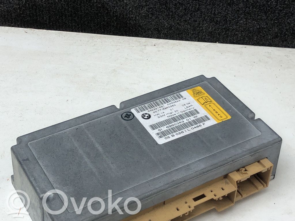 BMW 5 E60 E61 Unidad de control/módulo del Airbag 
