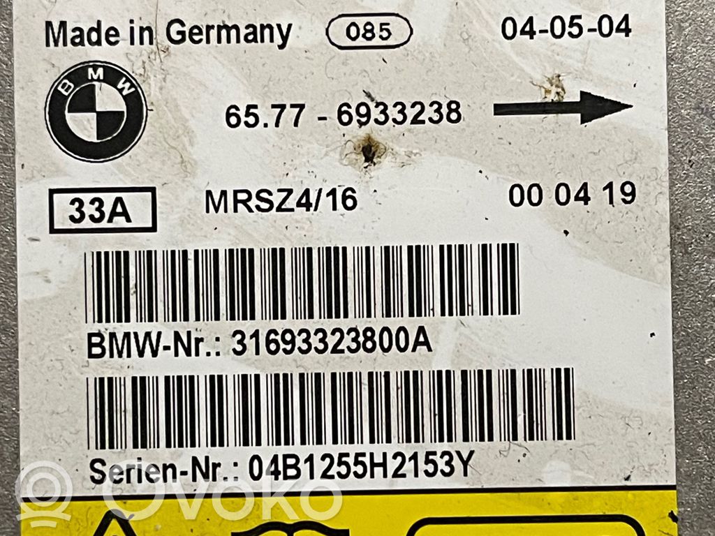 Airbag control unit/module   6933238,31693323800A,0285001681