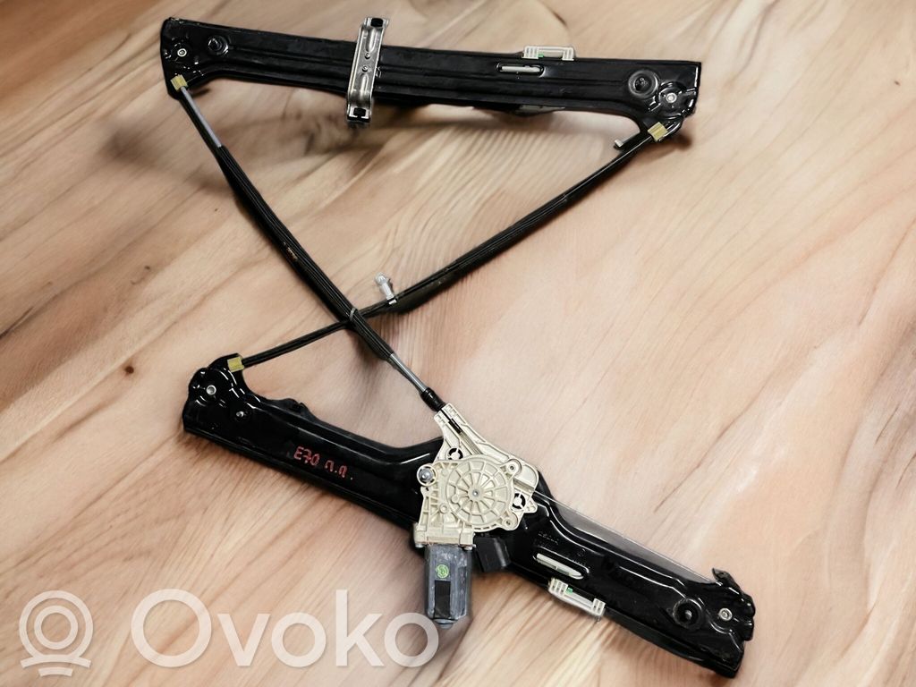 Rear door window regulator with motor   7166380,7137020,51337166380