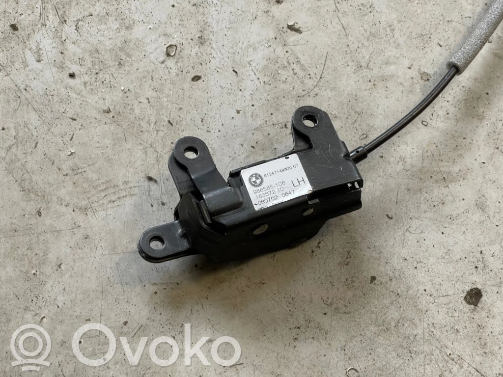 BMW X5 E70 Takaluukun/tavaratilan lukon vastakappale 