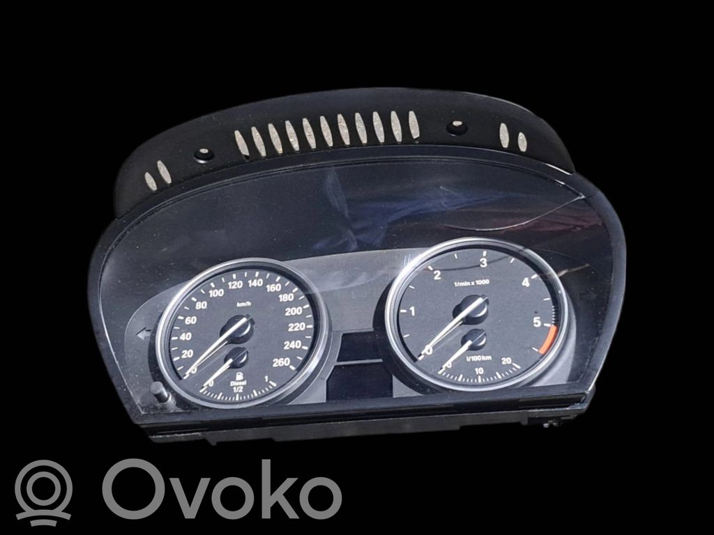 BMW 5 E60 E61 Speedometer (instrument cluster) 