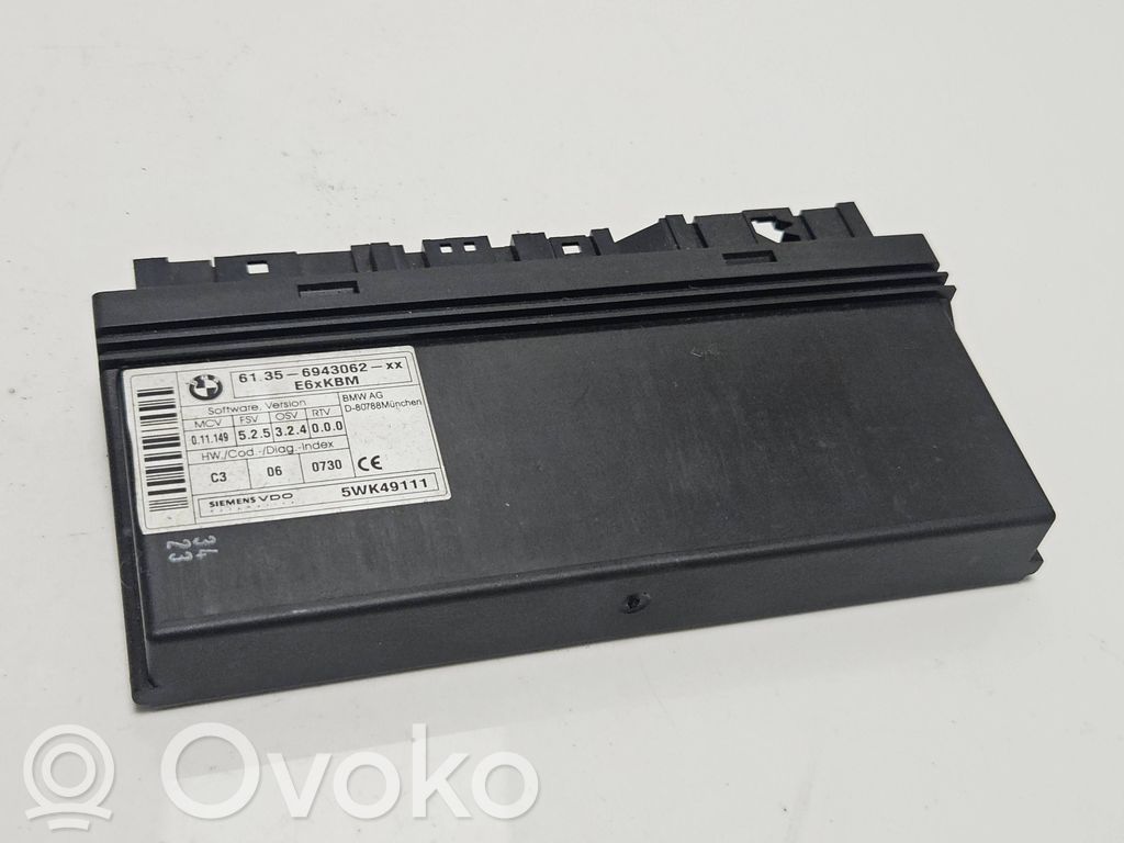 BMW 5 E60 E61 Komforta modulis 