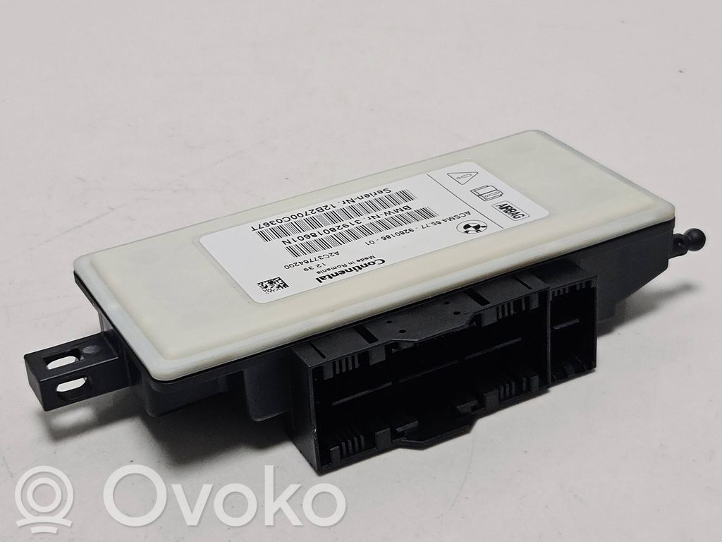 Sterownik / Moduł Airbag   9280186,12B2700C0367T,A2C37764200
