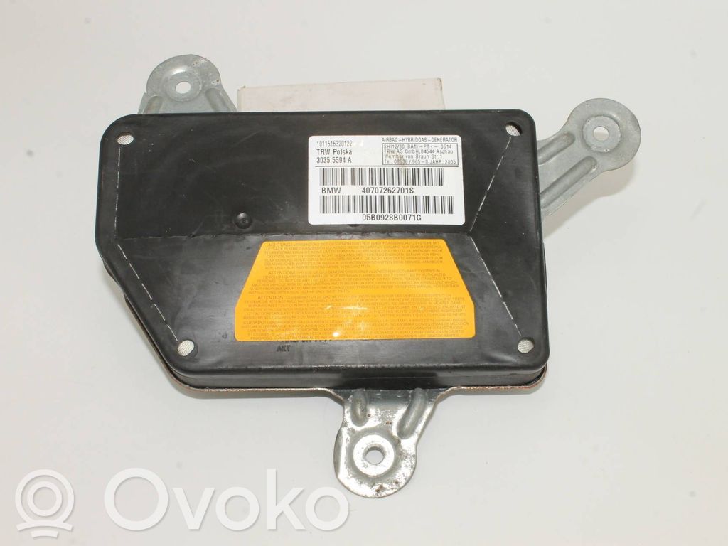 BMW X5 E53 Airbag de la puerta trasera 
