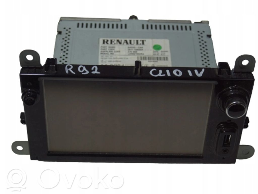 Renault Clio IV Unité principale radio / CD / DVD / GPS 
