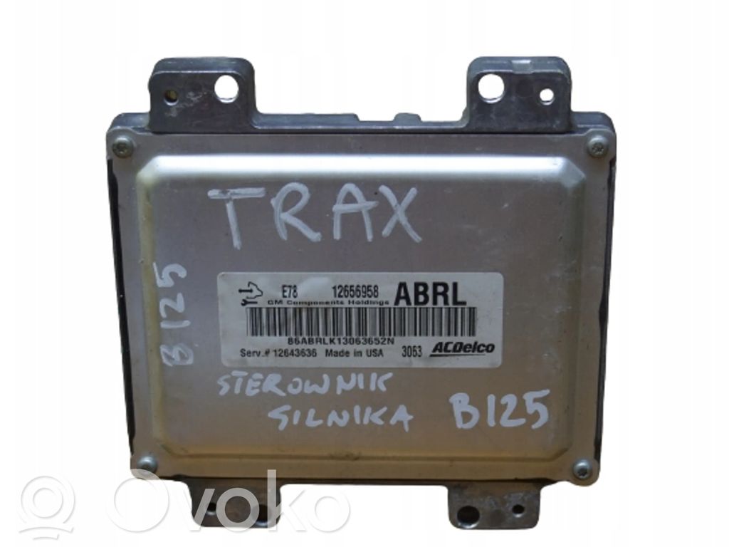 Chevrolet Trax Engine control unit/module 