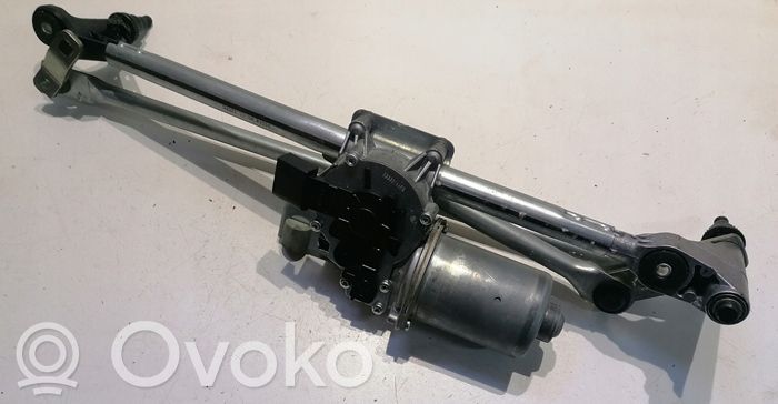 BMW X1 E84 Motor y varillaje del limpiaparabrisas delantero 