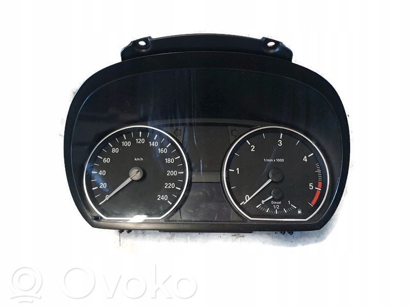 BMW 1 E81 E87 Velocímetro (tablero de instrumentos) 