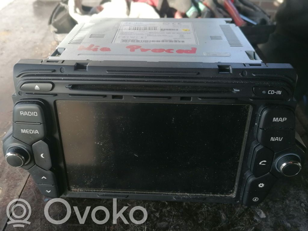KIA Pro Cee'd II Unitate principală radio/CD/DVD/GPS 