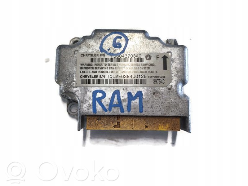 Dodge RAM Unidad de control/módulo del Airbag 