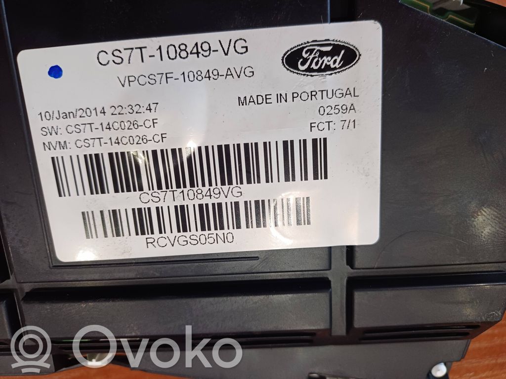 Ford Mondeo MK IV Speedometer (instrument cluster) 