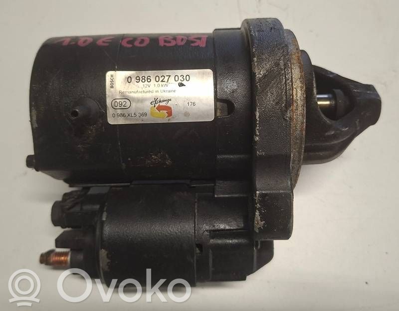 Motor de arranque   0986027030,0986XL5369