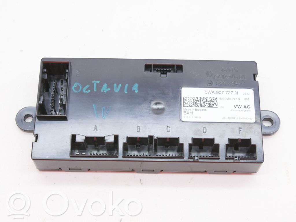 Skoda Octavia Mk4 Other control units/modules 