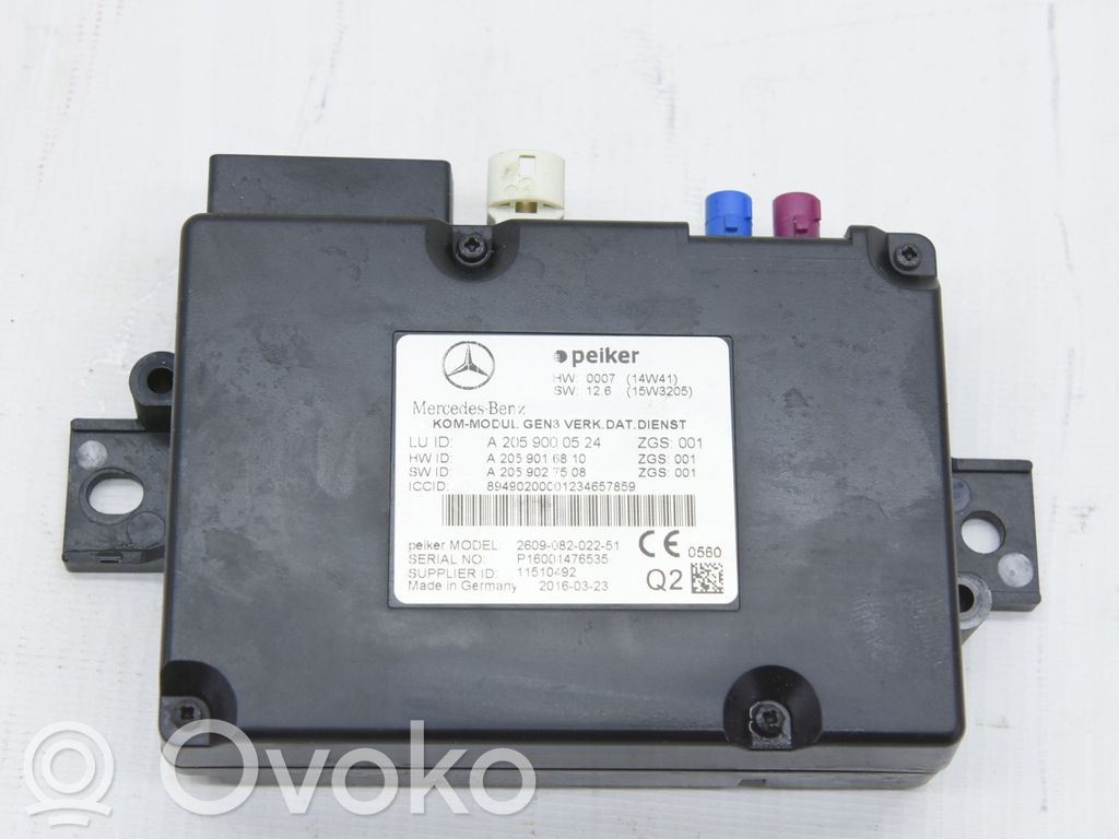Mercedes-Benz GLA W156 X156 Parkošanas (PDC) vadības bloks 