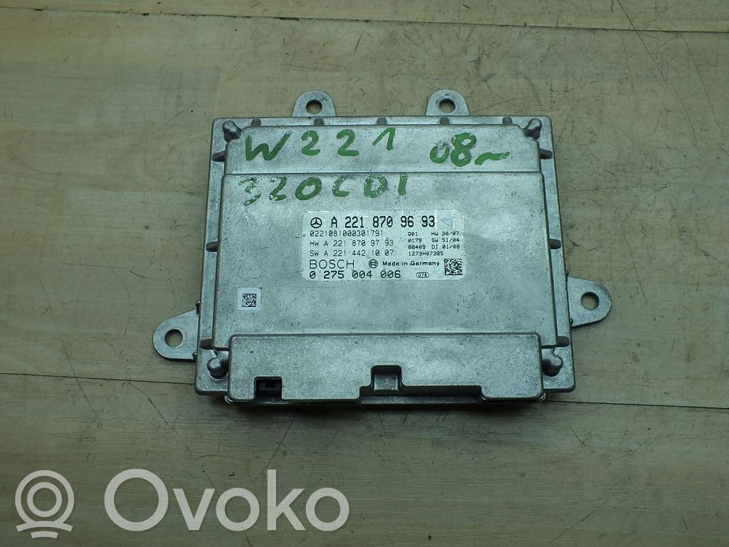 Mercedes-Benz S W221 Other control units/modules 