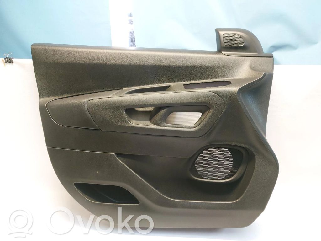Front door card panel trim