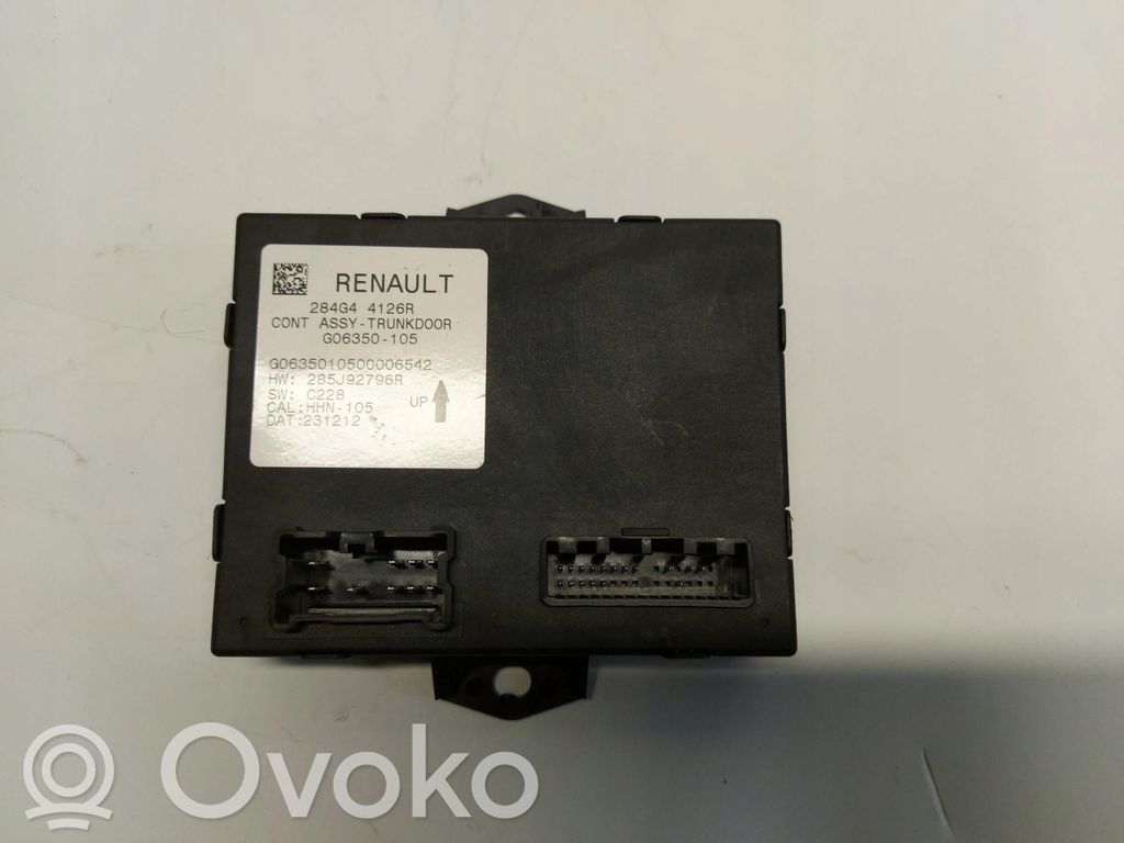 Tailgate/trunk control unit/module   284G44126R