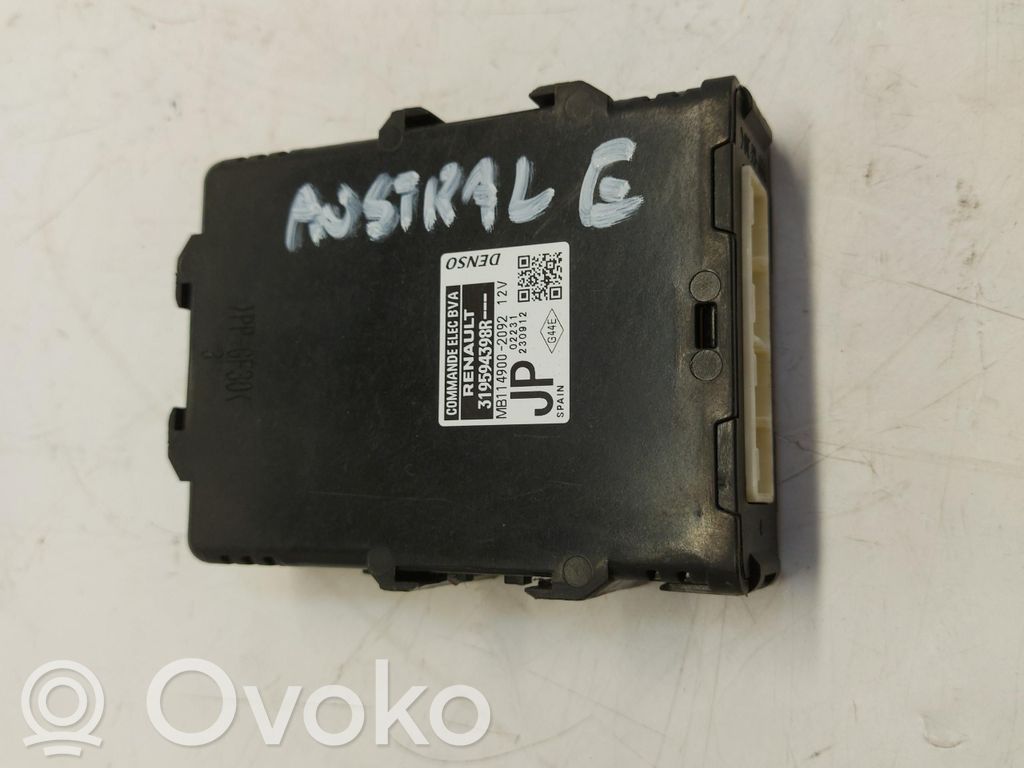 Renault Austral Autres unités de commande / modules 