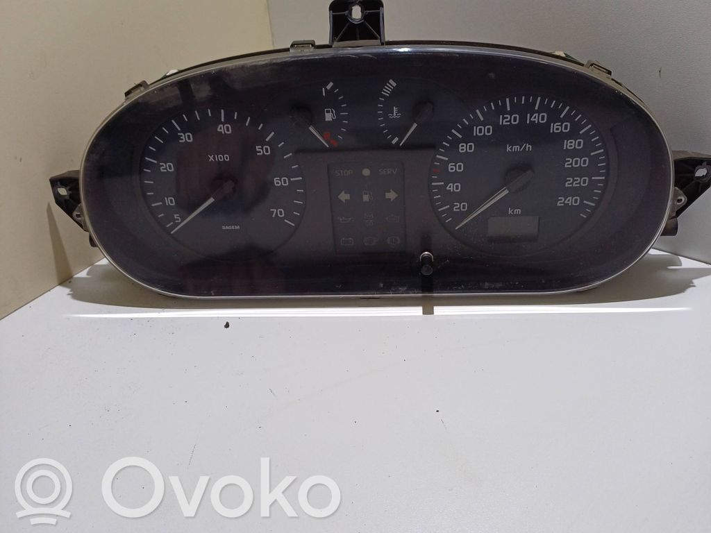 Renault Scenic I Licznik / Prędkościomierz 