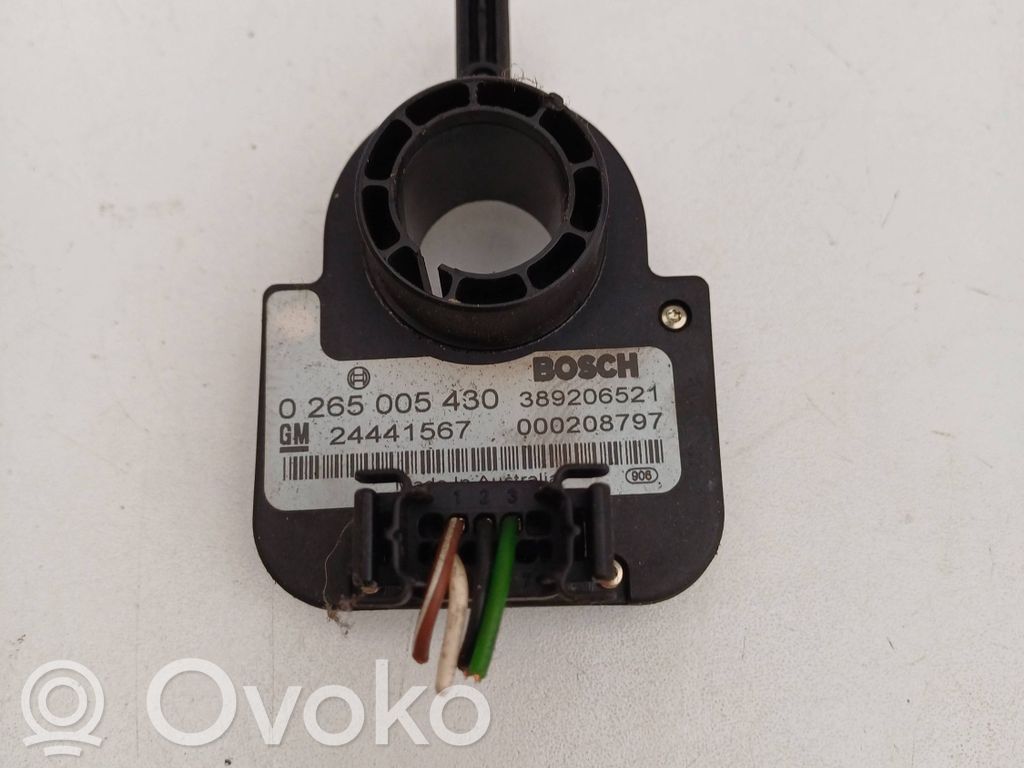 Opel Zafira A Sensor de ángulo de dirección 
