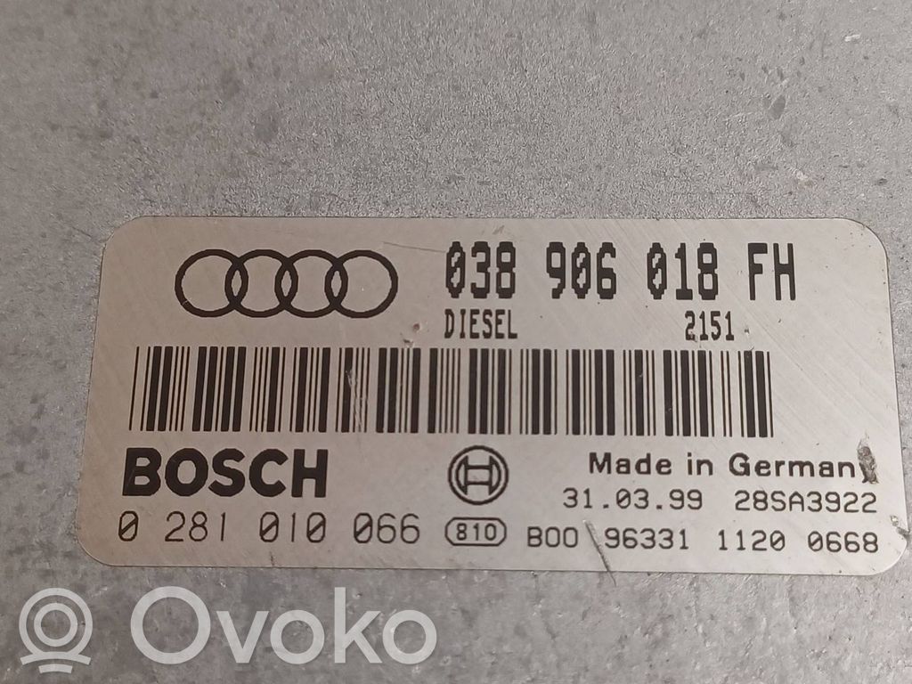 Audi A4 S4 B5 8D Engine control unit/module 