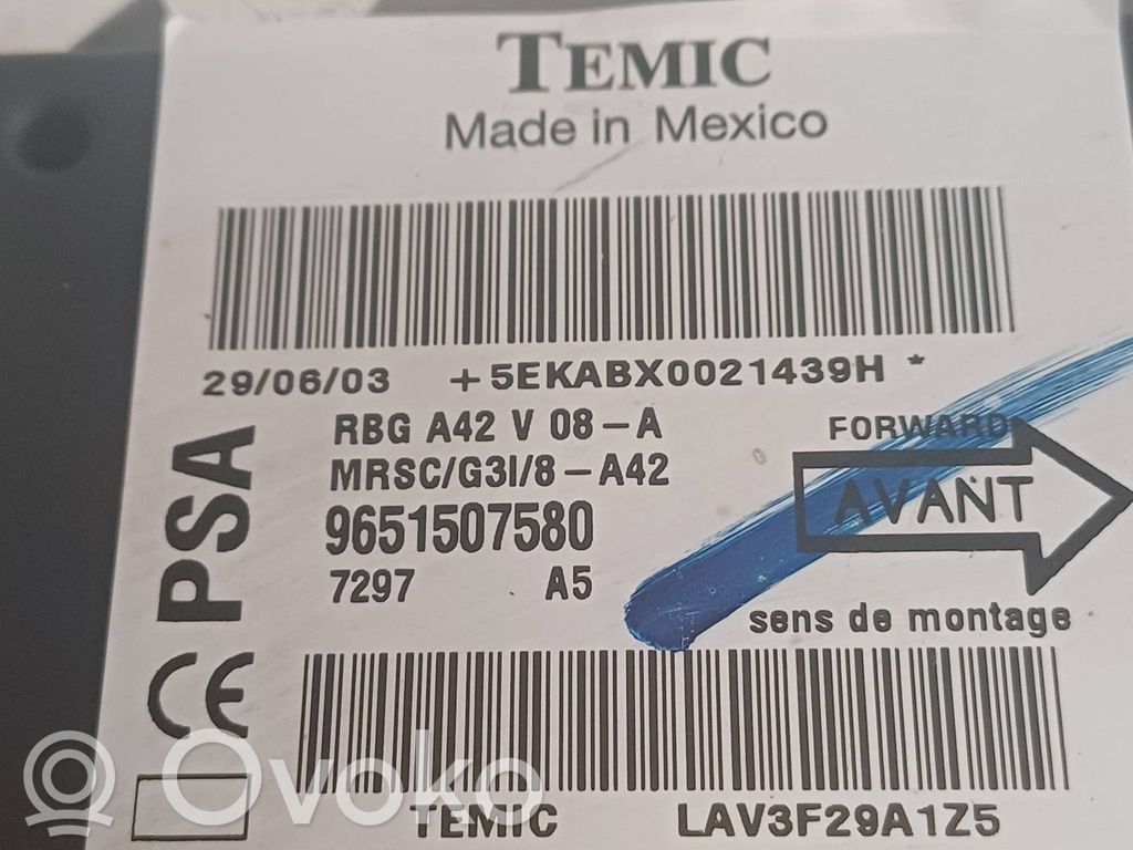 Citroen C3 Airbag control unit/module 