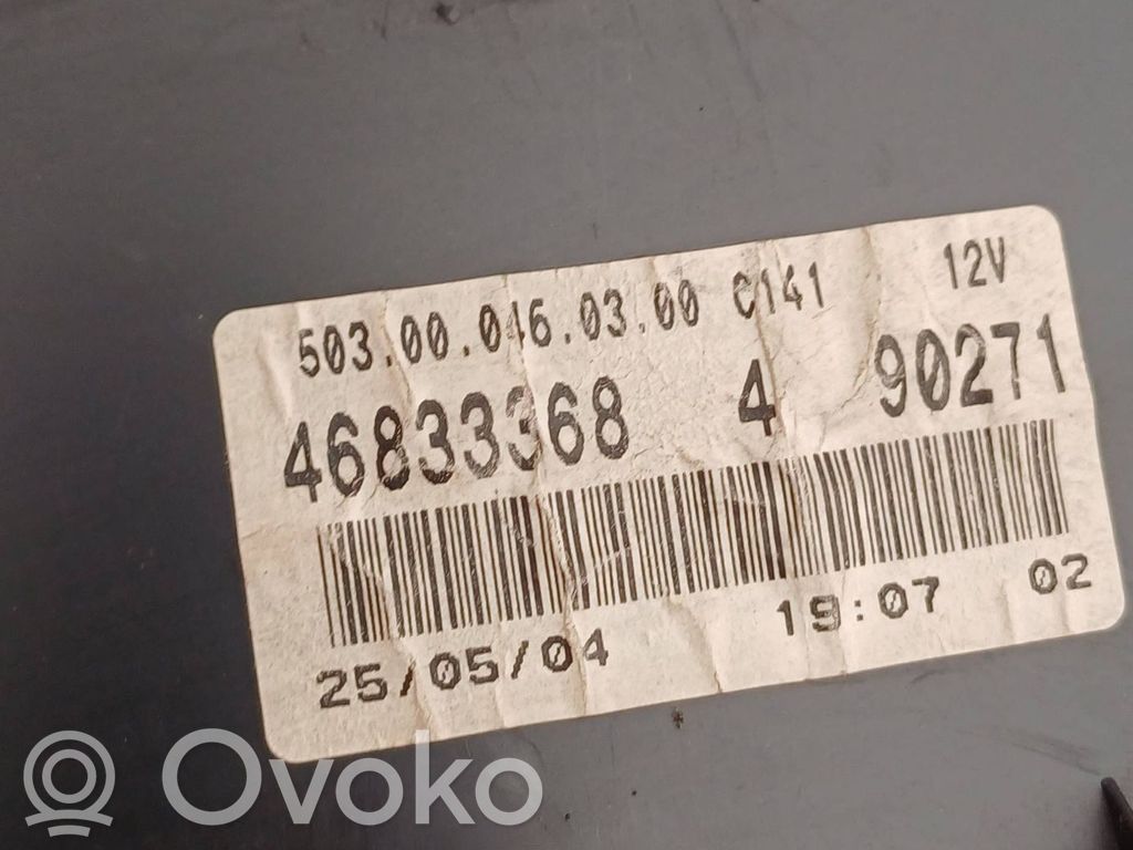 Fiat Punto (188) Licznik / Prędkościomierz 