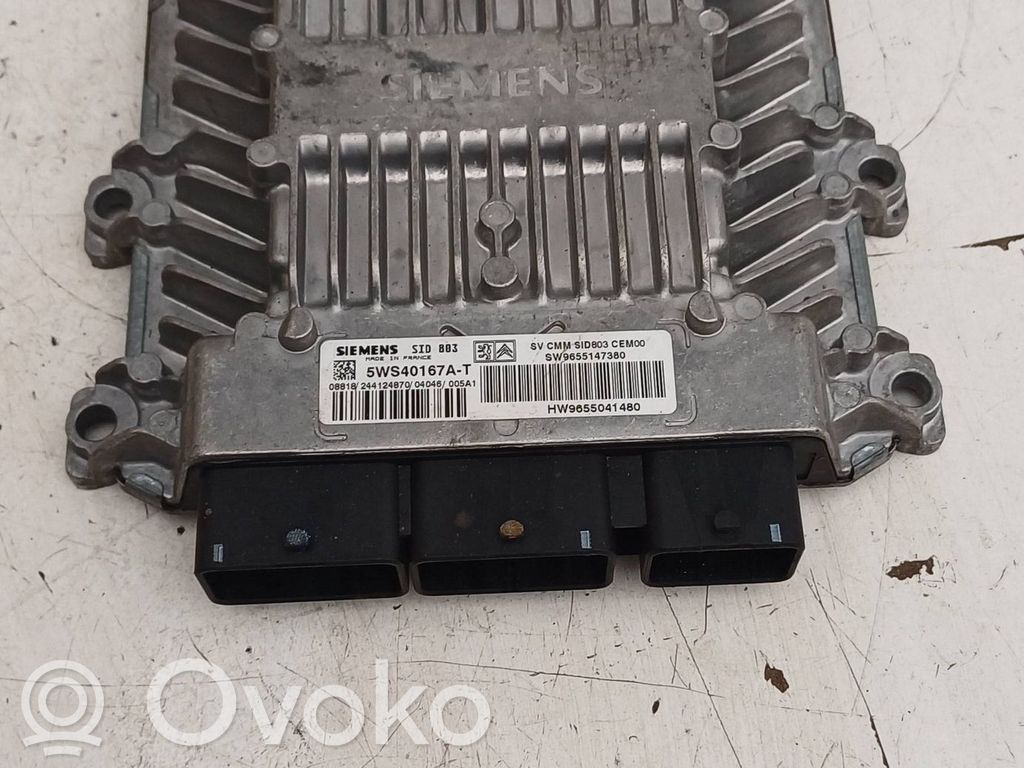 Peugeot 407 Engine control unit/module ECU 