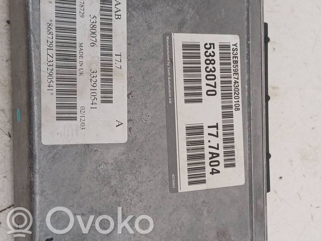 Saab 9-5 Engine control unit/module 