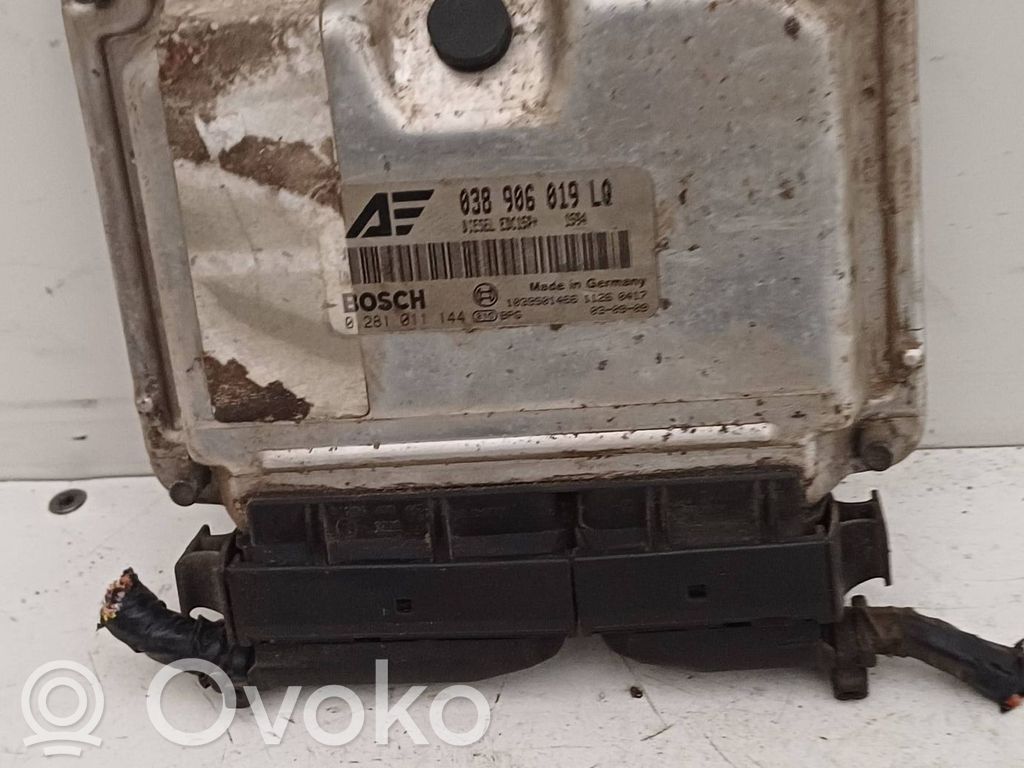 Engine control unit/module   038906019LQ,0281011144
