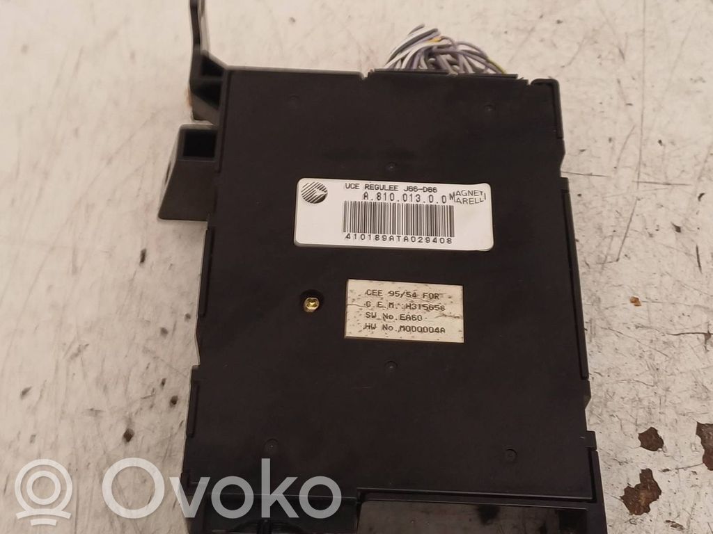 Other control units/modules   A81001300,M000004A