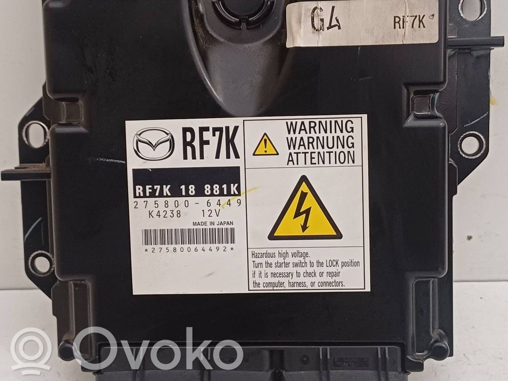 Mazda 6 Engine control unit/module 