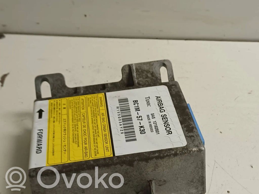 Airbag control unit/module   BC1M57K30,12192601,SHS0R