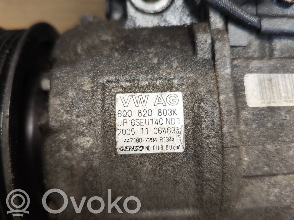 Kompresor / Sprężarka klimatyzacji A/C   6Q0820803K,4471807294,6Q0820803Q,6Q0820803R,6Q0820808A,6Q0820808C,6Q0820808E,6Q0820808F,6Q0820808FX,6Q0820808G,6Q0820808GX,8Z0260805A