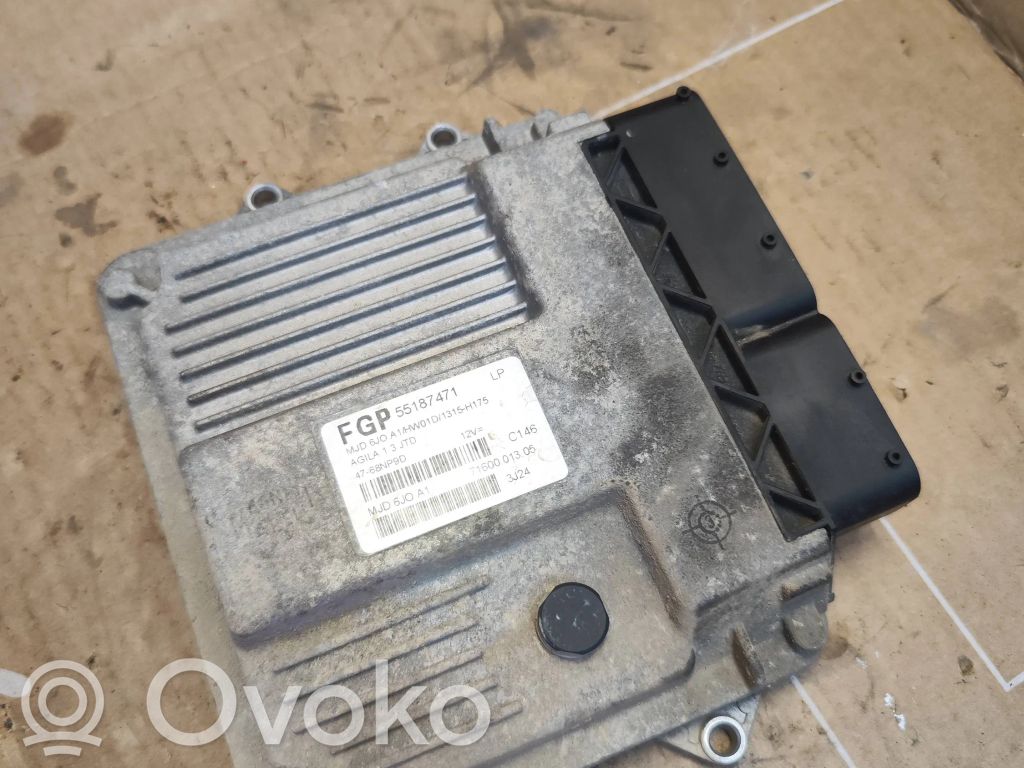 Opel Agila A Engine control unit/module 