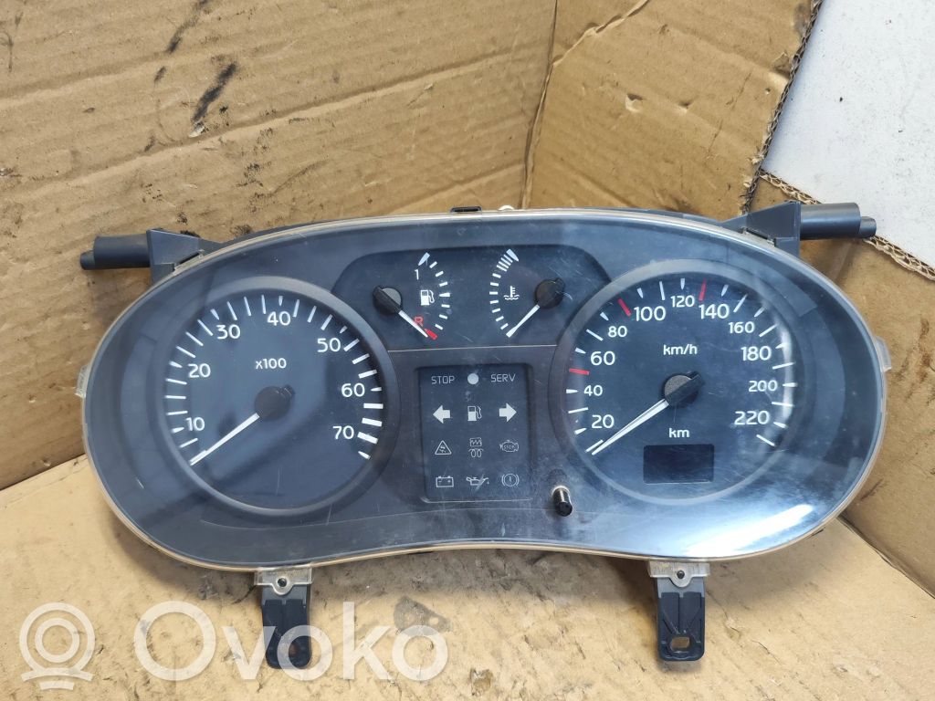 Renault Clio II Speedometer (instrument cluster) 