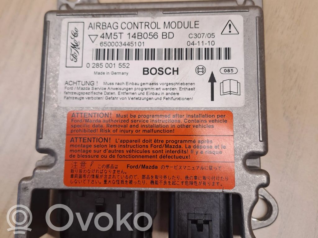 Ford Focus Module de contrôle airbag 