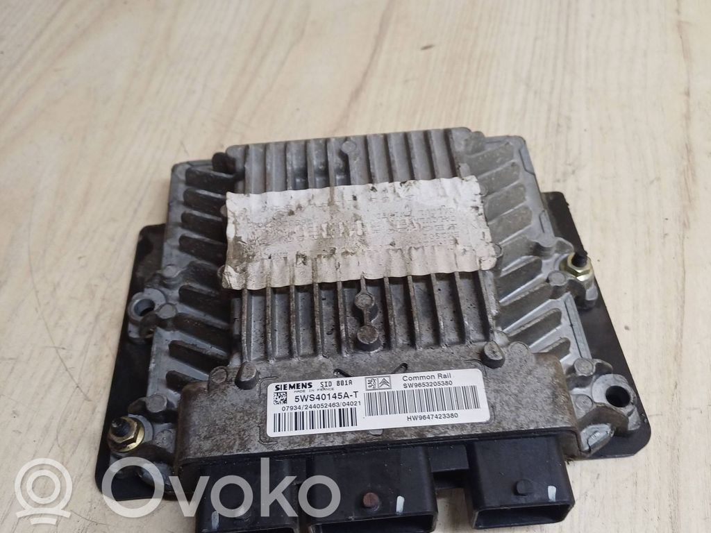 Peugeot 307 Engine control unit/module 
