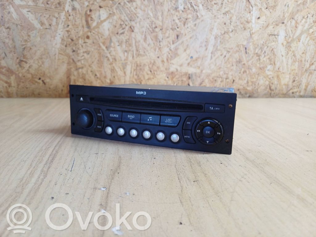 Citroen C4 Grand Picasso Panel / Radioodtwarzacz CD/DVD/GPS 
