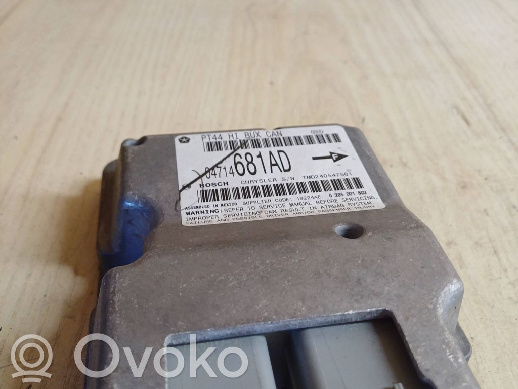 Chrysler PT Cruiser Airbag control unit/module 