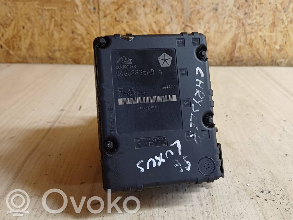 Chrysler Sebring (ST-22 - JR) Bomba de ABS 