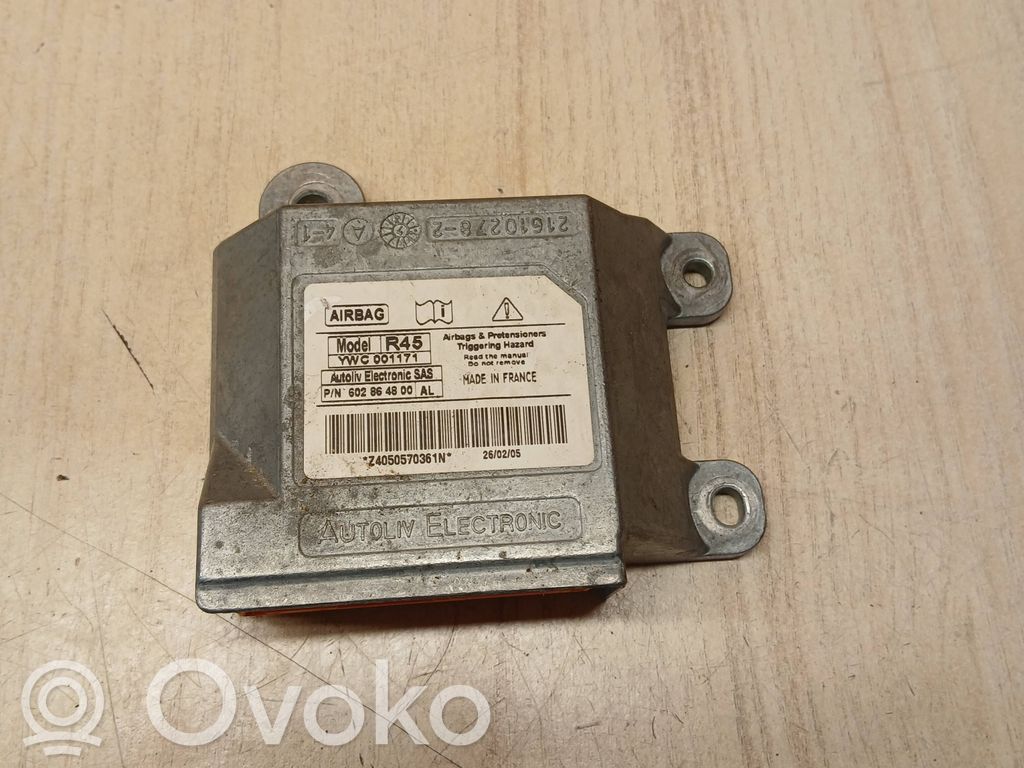 Rover 45 Airbag control unit/module 