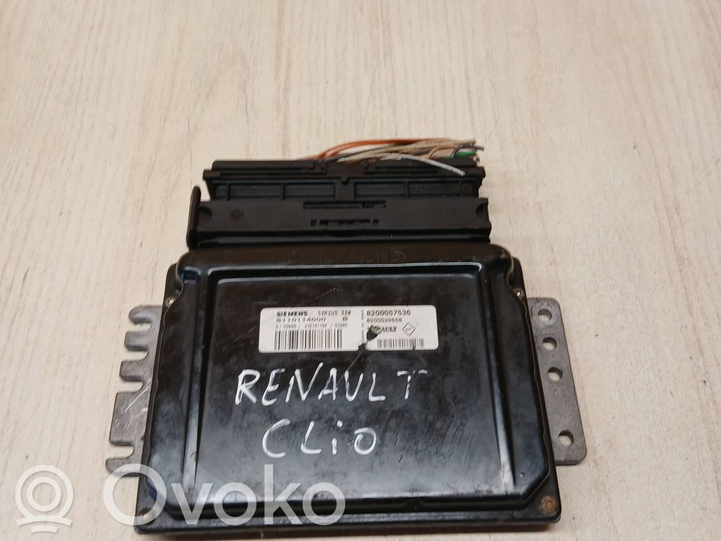 Engine control unit/module   8200057536,8200029658,S110114000